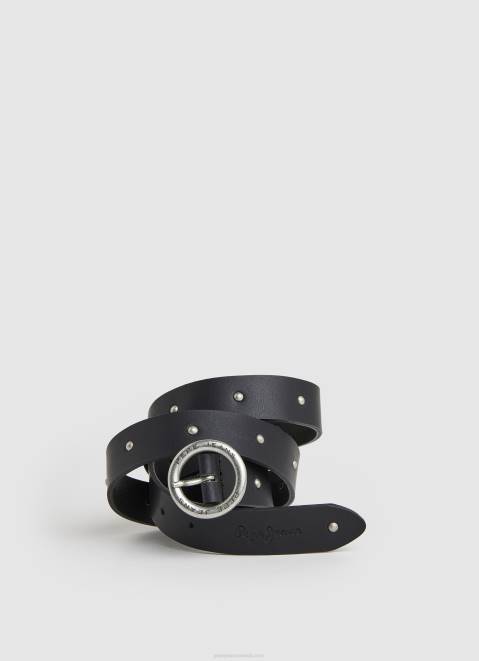 Pepe Jeans Bohemian Leather Belt Women Cognac Z22X765