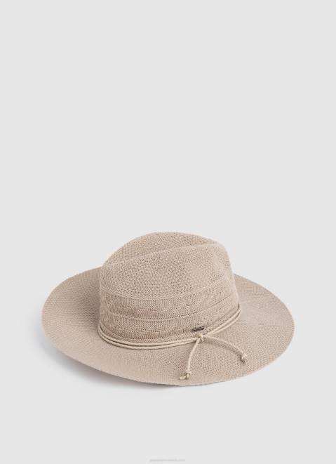 Pepe Jeans Breathable Wide-Brimmed Hat Women Natural Z22X775