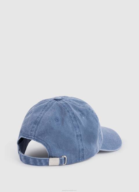 Pepe Jeans Embroidered Logo Basic Cap Women Denim Z22X778