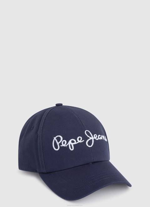 Pepe Jeans Embroidered Logo Basic Cap Women Marine Z22X781