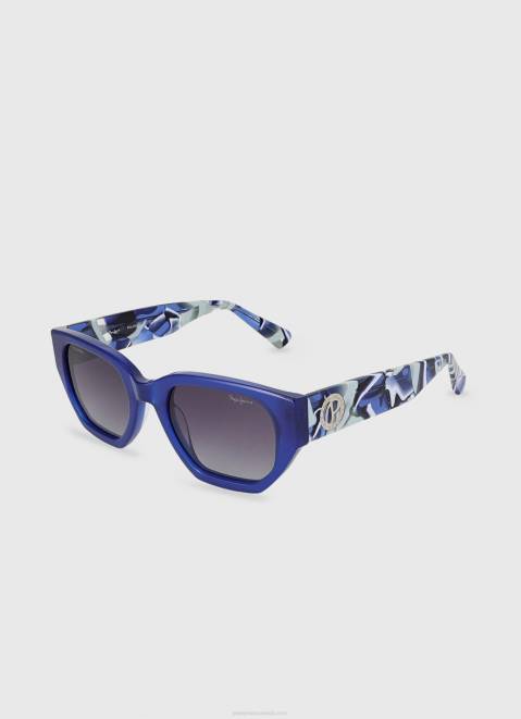 Pepe Jeans Anglular Sunglasses Women Navy Z22X768