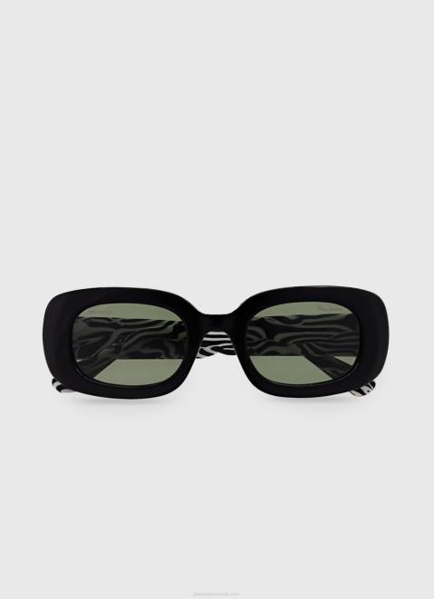 Pepe Jeans Rectangular Sunglasses Women Black Z22X767