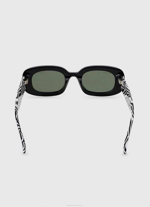 Pepe Jeans Rectangular Sunglasses Women Black Z22X767