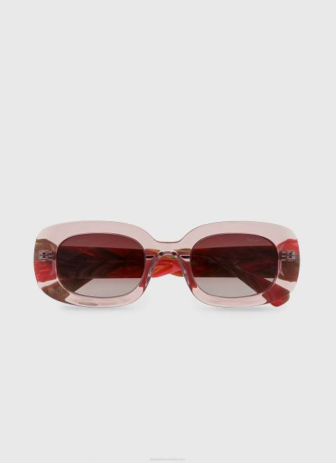 Pepe Jeans Rectangular Sunglasses Women Pink Z22X766