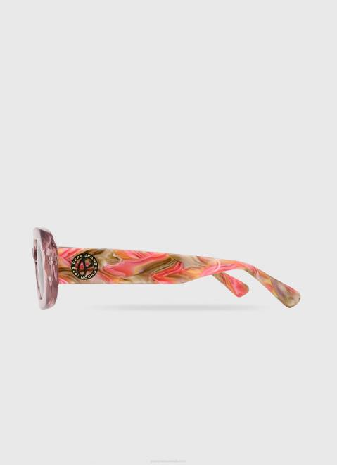 Pepe Jeans Rectangular Sunglasses Women Pink Z22X766