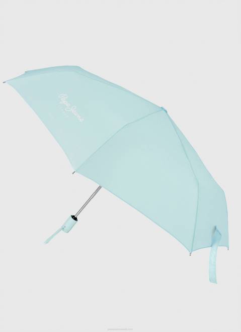 Pepe Jeans Macy Folding Automatic Umbrella Women Light Blue Z22X789