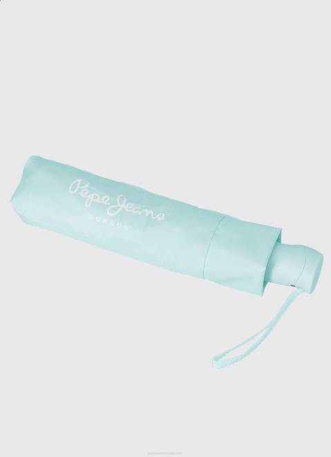 Pepe Jeans Macy Folding Automatic Umbrella Women Light Blue Z22X789