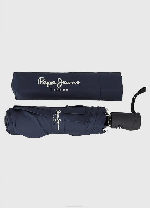 Pepe Jeans Ned Folding Automatic Umbrella Women Navy Z22X790
