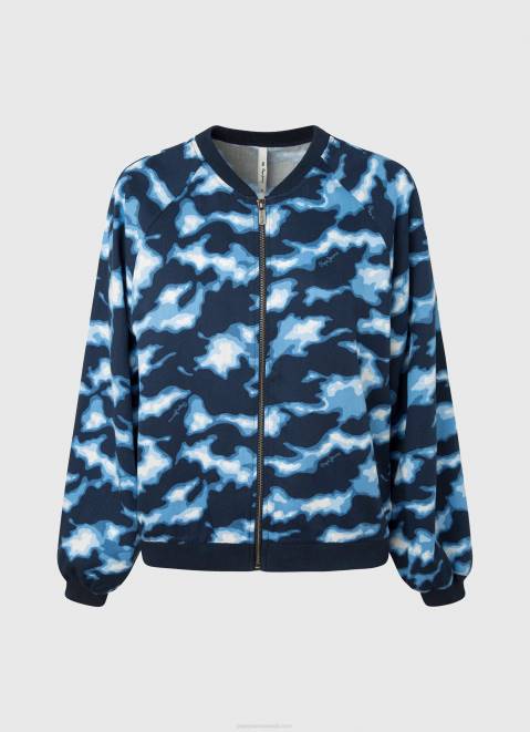 Pepe Jeans Camouflage Bomber Jacket Women Multi Z22X126