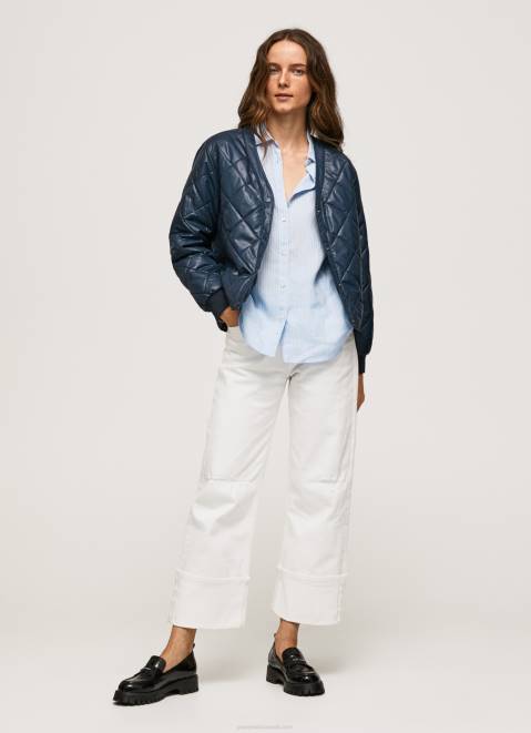 Pepe Jeans Diamond Quilted Jacket Women Dulwich Z22X119