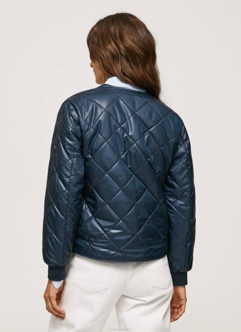 Pepe Jeans Diamond Quilted Jacket Women Dulwich Z22X119