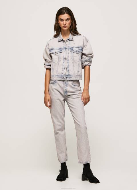 Pepe Jeans Oversized Denim Jacket Women Denim Z22X125