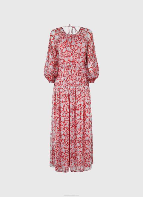 Pepe Jeans Chiffon Dress Women Multi Z22X143