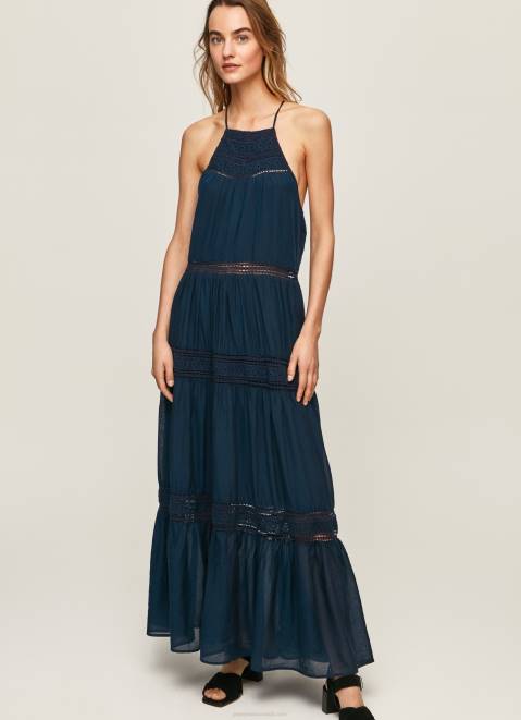 Pepe Jeans Dress With Embroidered Details Women Dulwich Z22X218