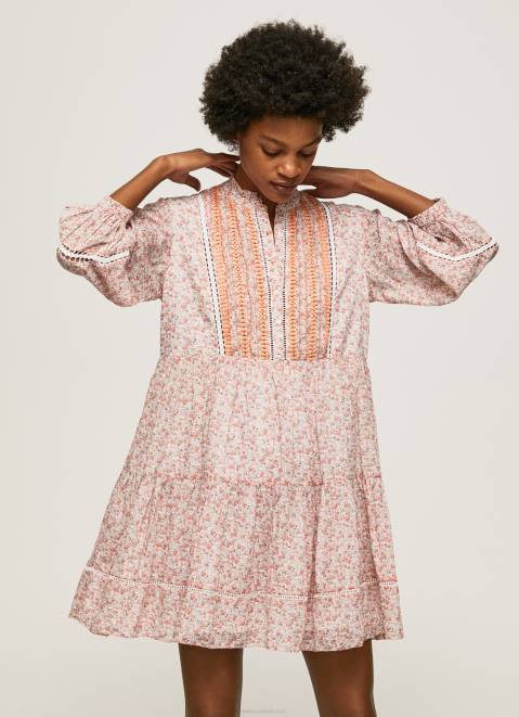 Pepe Jeans Floral Print Dress Women Multi Z22X181