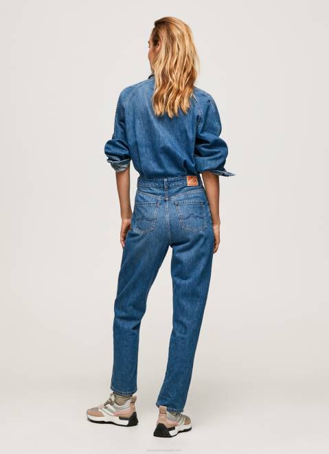 Pepe Jeans Long Cotton Denim Jumpsuit Women Denim Z22X147