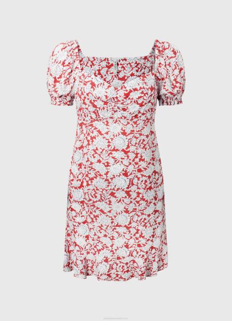 Pepe Jeans Pavana Floral Print Dress Women Multi Z22X167