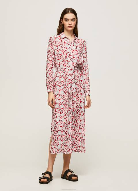 Pepe Jeans Perah Flower Dress Women Multi Z22X145