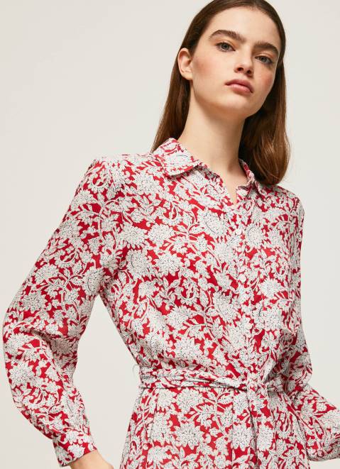 Pepe Jeans Perah Flower Dress Women Multi Z22X145