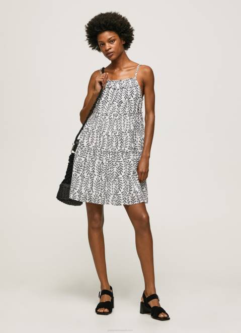 Pepe Jeans Prixton Ornamental Dress Women Multi Z22X159