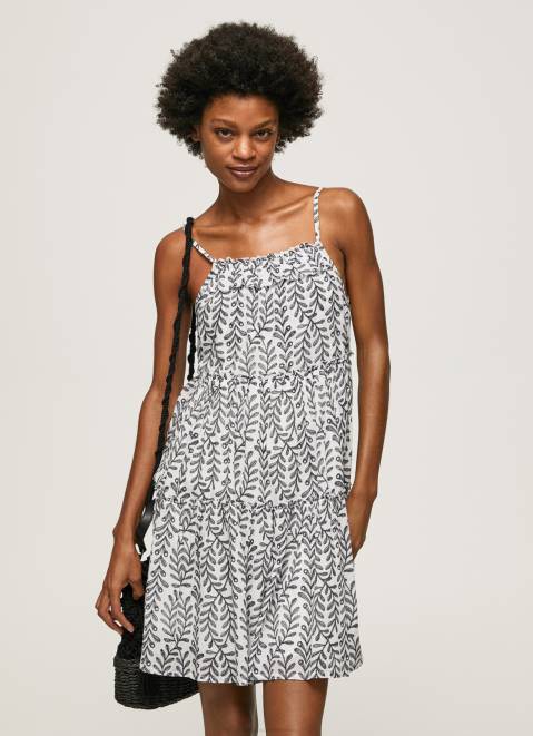 Pepe Jeans Prixton Ornamental Dress Women Multi Z22X159
