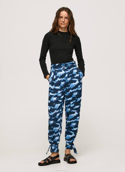 Pepe Jeans Camouflage Print Pants Women Multi Z22X305