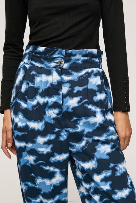 Pepe Jeans Camouflage Print Pants Women Multi Z22X305