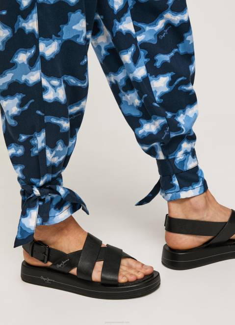 Pepe Jeans Camouflage Print Pants Women Multi Z22X305
