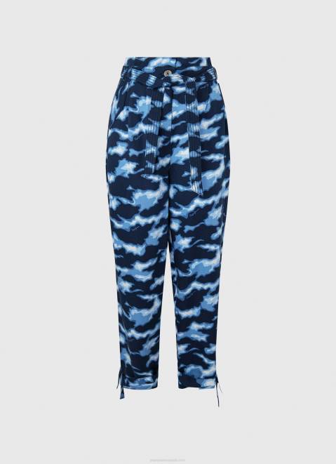 Pepe Jeans Camouflage Print Pants Women Multi Z22X305