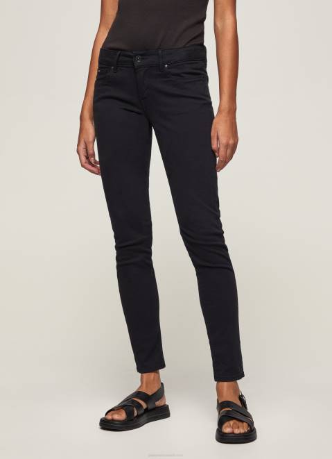 Pepe Jeans Classic Skinny Trousers Women Black Z22X297