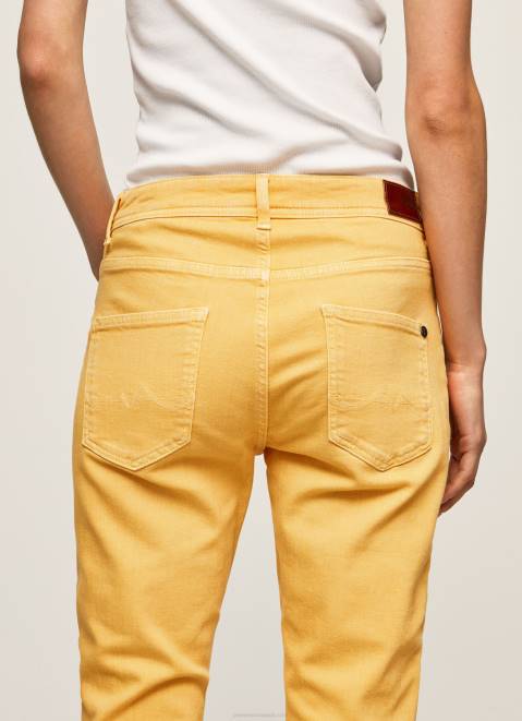 Pepe Jeans Relaxed Fit 5-Pocket Trousers Women Shine Z22X317