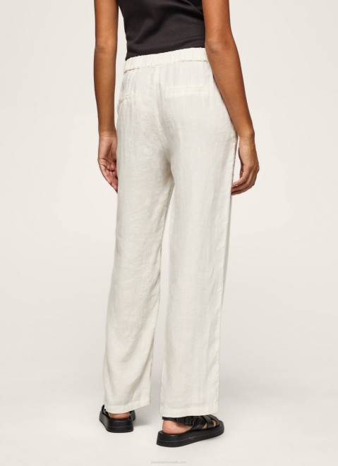 Pepe Jeans Straight Trousers In Flowy Fabric Women Mousse Z22X311