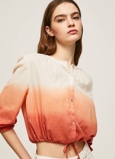 Pepe Jeans Colour Block Faded Shirt Women Multi Z22X338