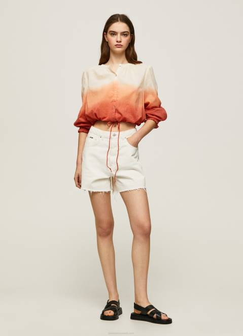 Pepe Jeans Colour Block Faded Shirt Women Multi Z22X338
