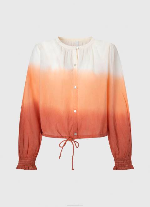 Pepe Jeans Colour Block Faded Shirt Women Multi Z22X338