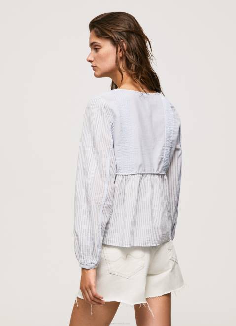 Pepe Jeans Cotton Voile Tunic Women Multi Z22X349
