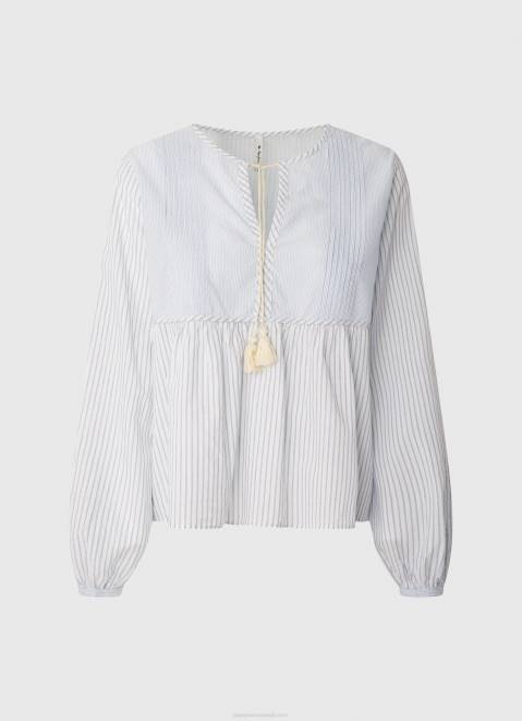 Pepe Jeans Cotton Voile Tunic Women Multi Z22X349