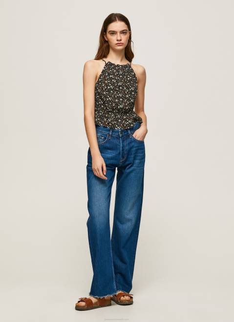Pepe Jeans Floral Print Tank Top Women Multi Z22X366