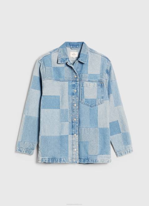 Pepe Jeans Regular Fit Denim Overshirt Women Denim Z22X352
