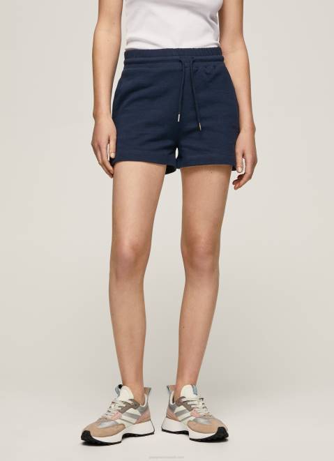 Pepe Jeans Adjustable Waist Cotton Shorts Women Dulwich Z22X517