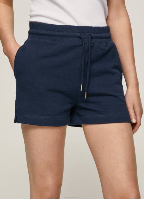 Pepe Jeans Adjustable Waist Cotton Shorts Women Dulwich Z22X517