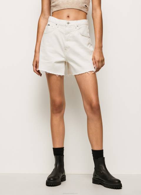 Pepe Jeans Balloon Fit Denim Shorts Women Denim Z22X498