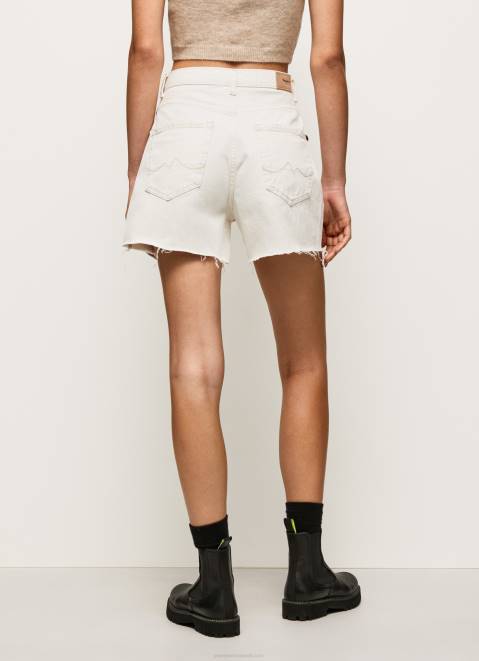Pepe Jeans Balloon Fit Denim Shorts Women Denim Z22X498