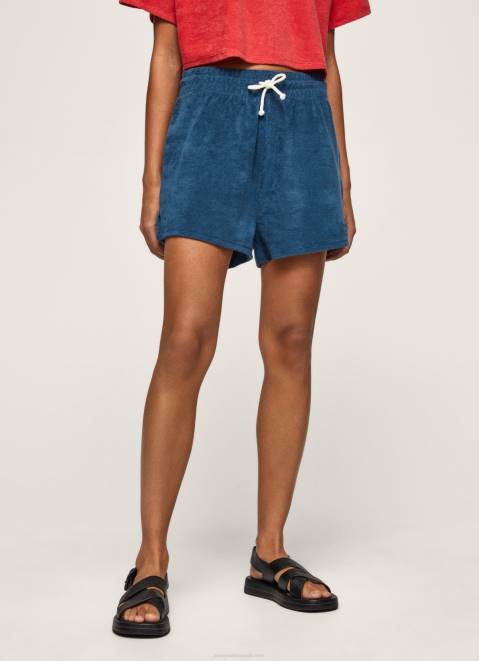 Pepe Jeans Embroidered Logo Sporty Shorts Women Jarman Z22X532