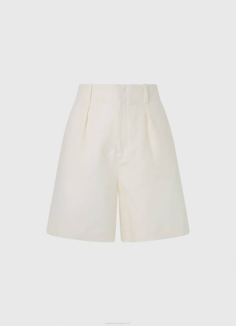 Pepe Jeans Flowy Bermuda Shorts Women Mousse Z22X475