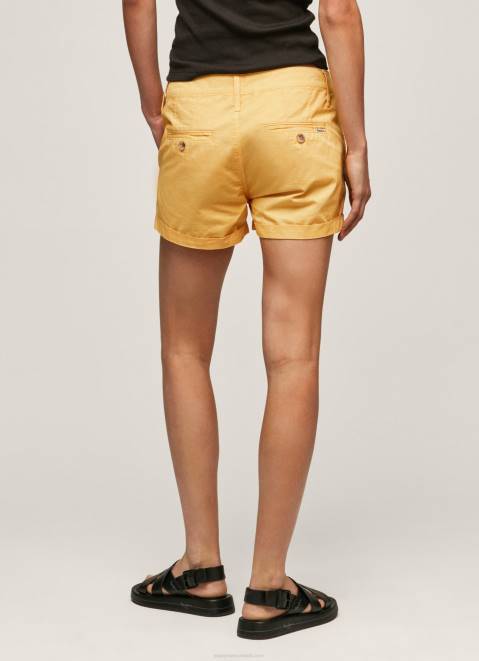 Pepe Jeans Regular Fit Cotton Shorts Women Shine Z22X518