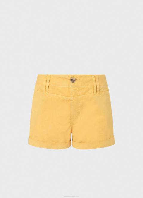 Pepe Jeans Regular Fit Cotton Shorts Women Shine Z22X518