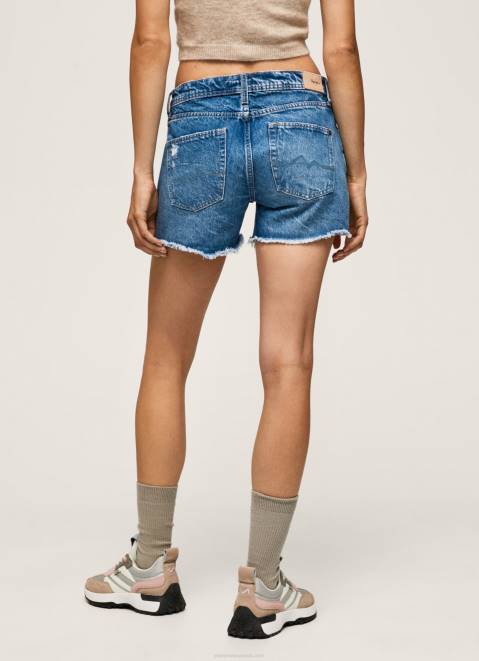 Pepe Jeans Regular Fit Denim Shorts Women Denim Z22X103