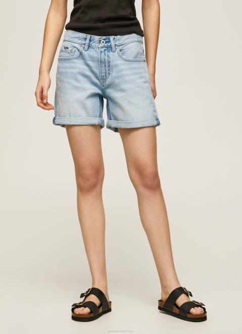 Pepe Jeans Regular Fit Denim Shorts Women Denim Z22X492