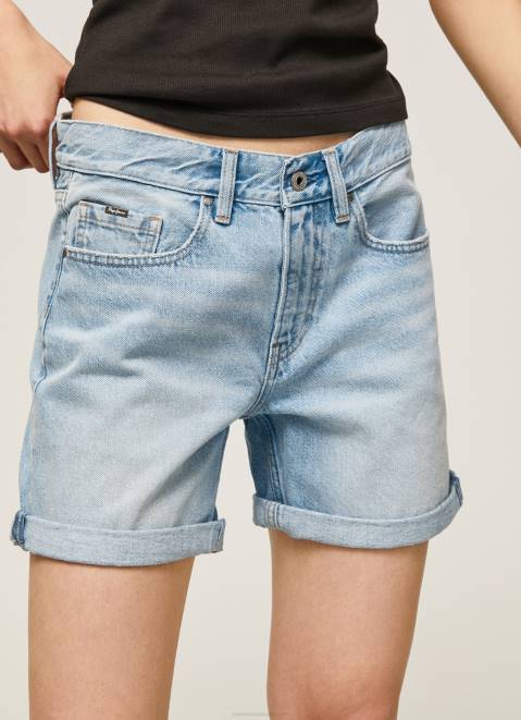 Pepe Jeans Regular Fit Denim Shorts Women Denim Z22X492